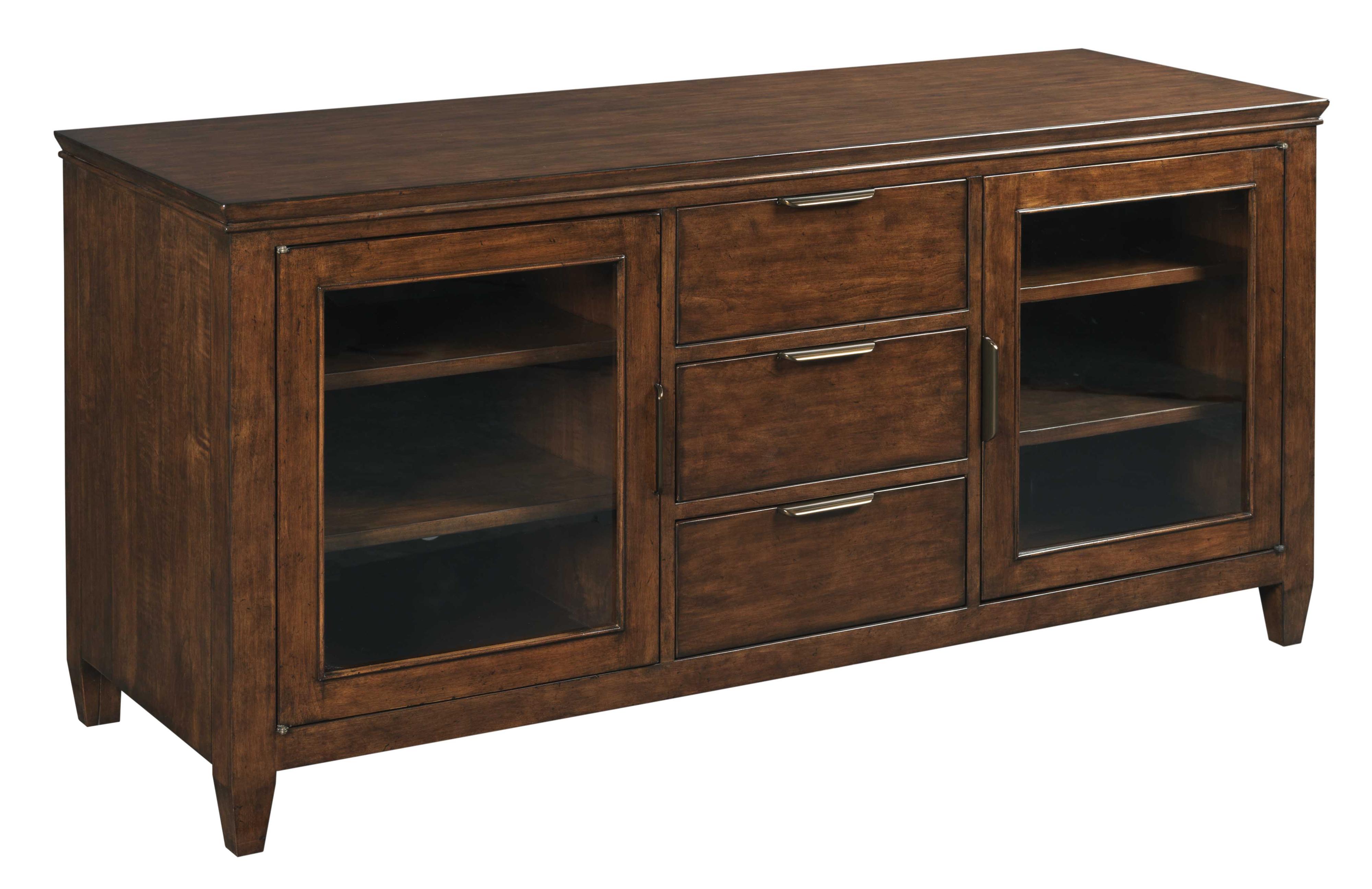 Kincaid Furniture Elise Accord 58" TV Console with Two Glass Doors and